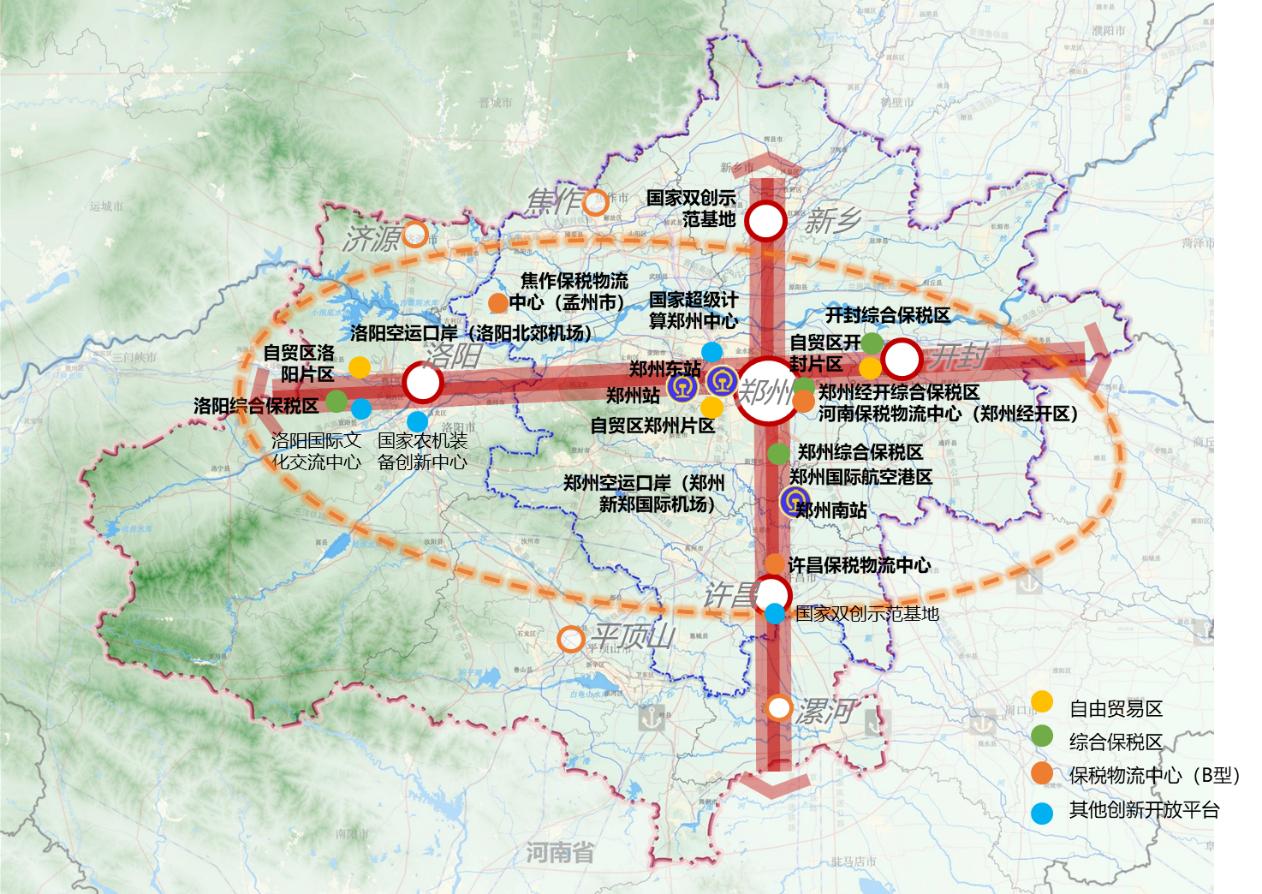 郑州都市圈1+8不假，但核心依然是这几个城市！郑州都市圈从过去的1+4升级到1