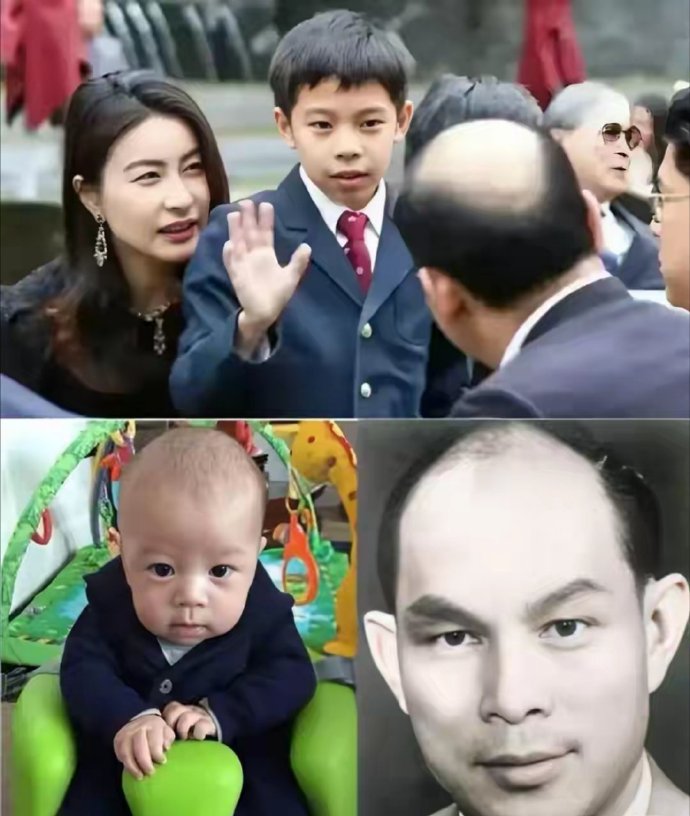 郭晶晶儿子帅到认不出！