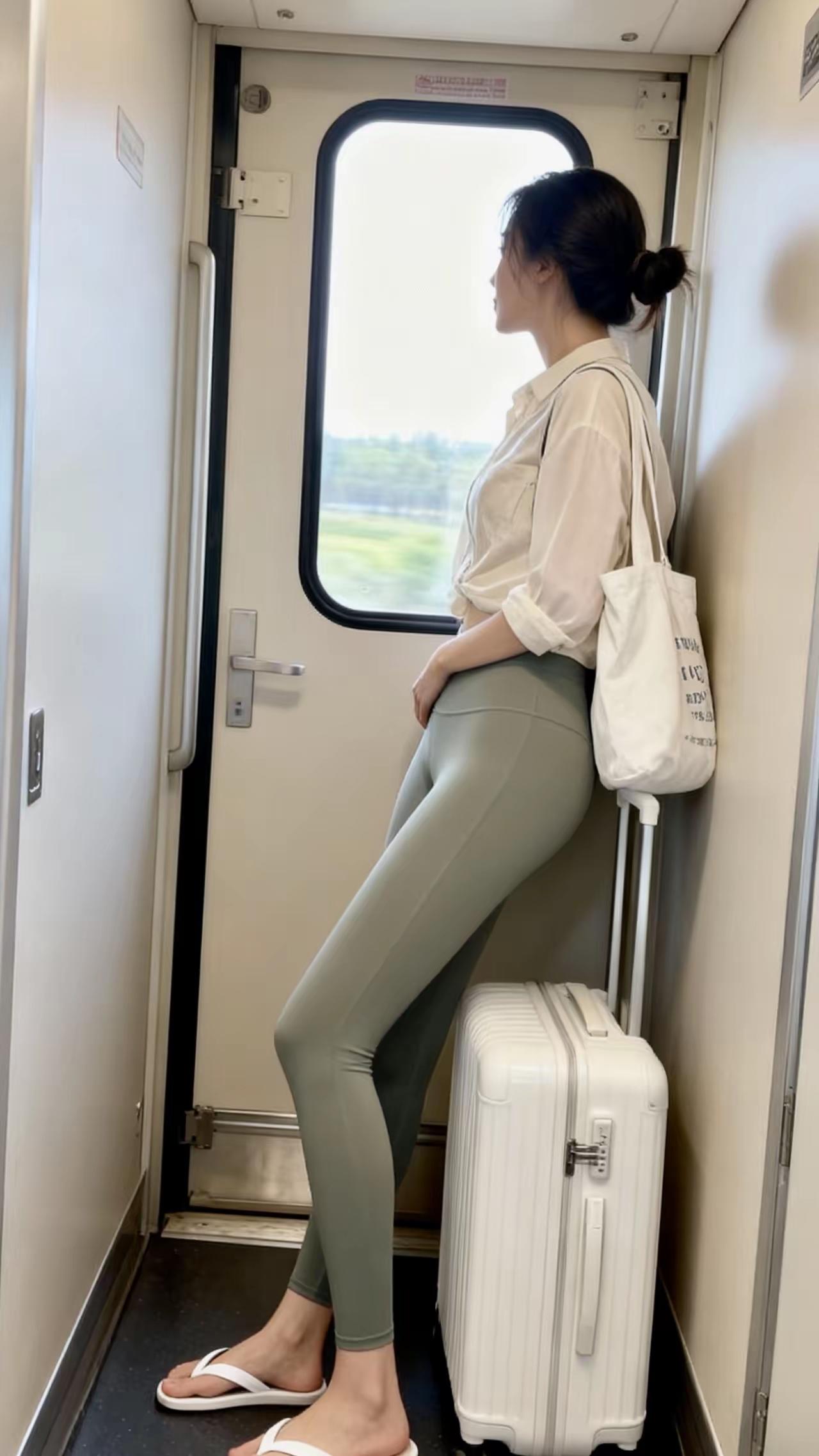 坐火车喜欢望窗外的人，是觉得外面的世界很精彩，不想错过想看的风景。当人一身疲倦后