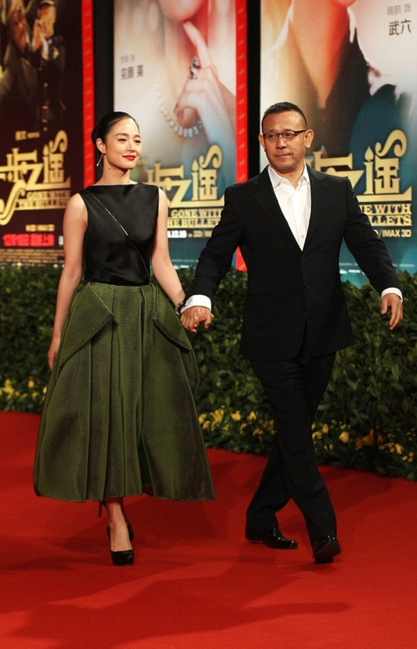 一次，主持人问周韵:“你是怎么拴住姜文的心？”周韵霸气地说:“我干嘛要拴住他呀，