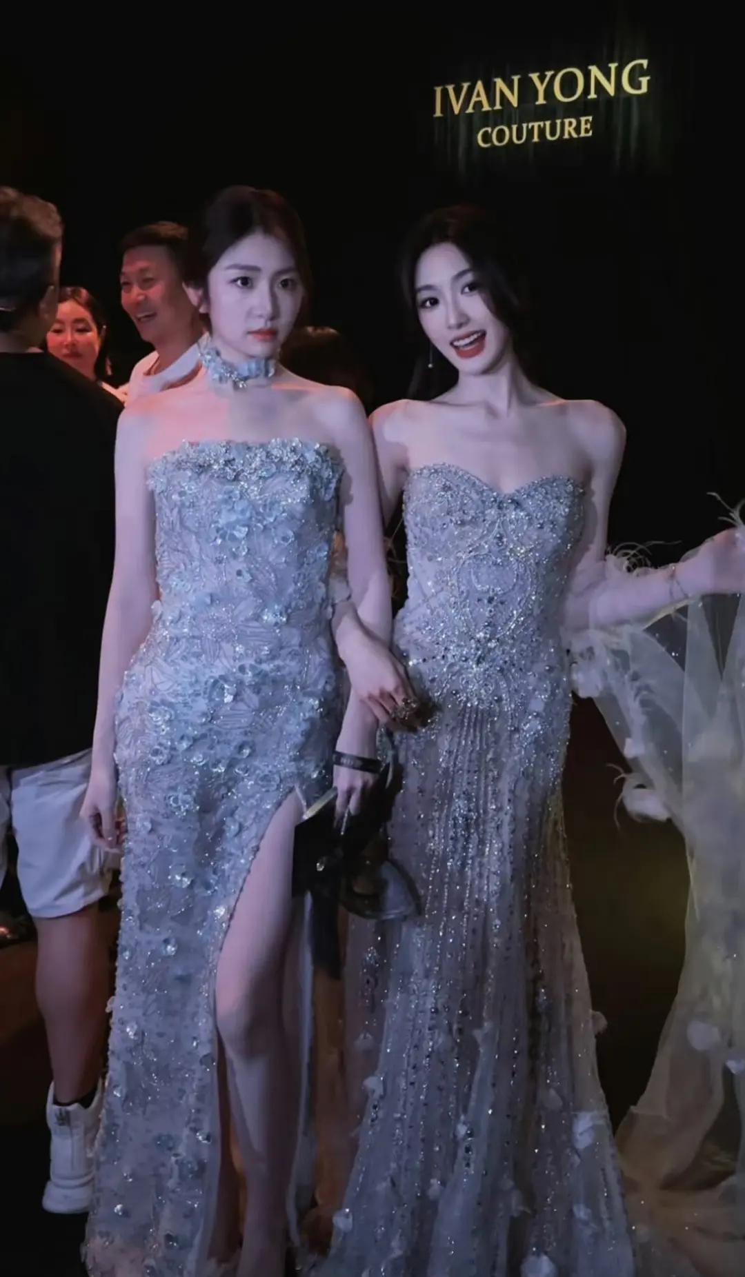 《心动的信号》两位大美女孙乐言、徐如蓝的时装周同框[点赞][点赞]​​​