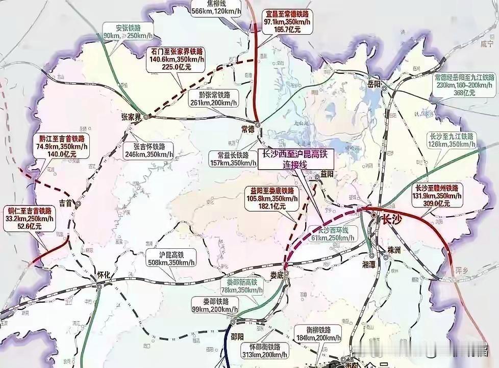 永清广高铁万事俱备，只等明年开工。上面的宜常高铁也开工了，这是好事，但是中间的益