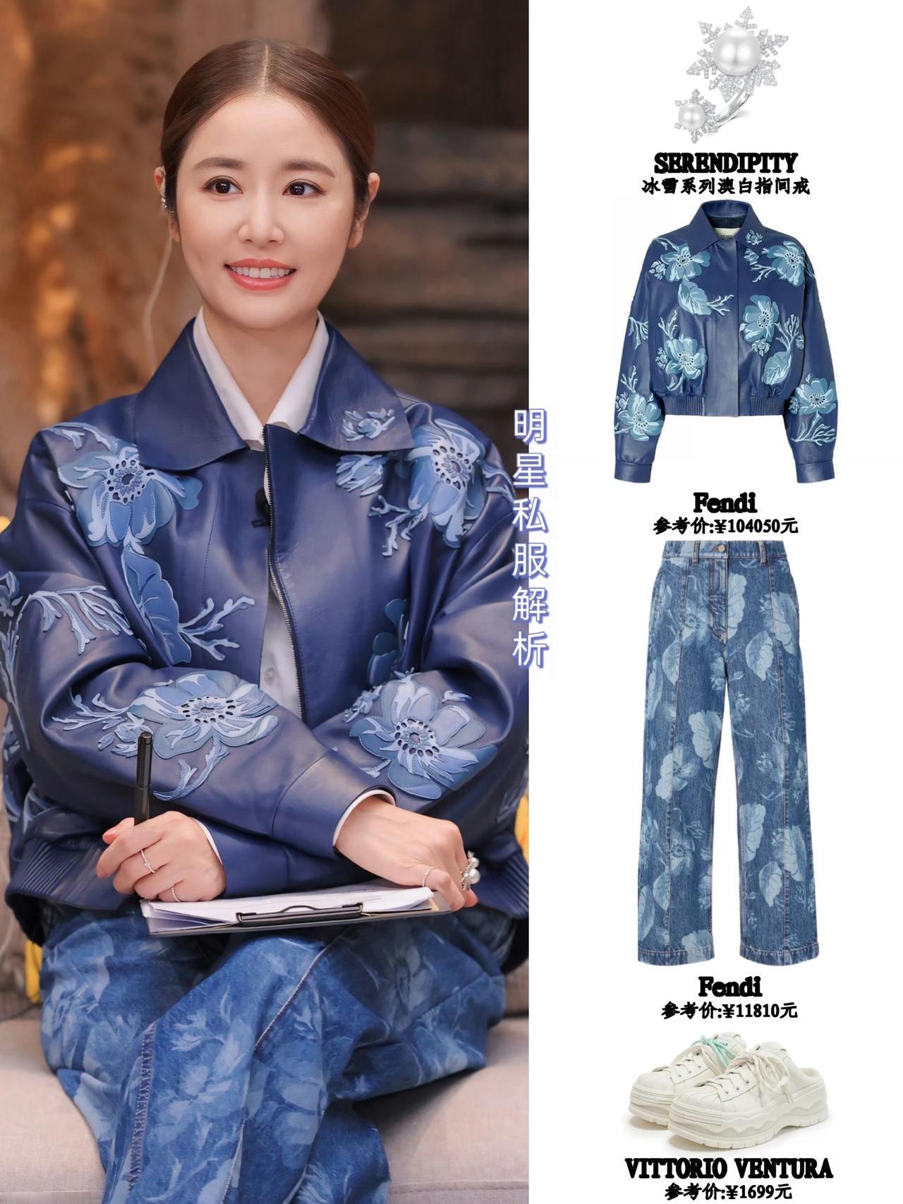 林心如新节目造型杀疯了！49岁像是嫩回20岁。林心如最近在《再见爱人5》