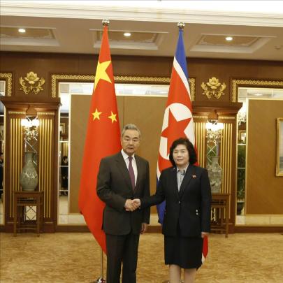 王毅访平壤：别只看“友好会谈”，崔善姬表态里藏着朝鲜的“交换条件”最近王毅访问