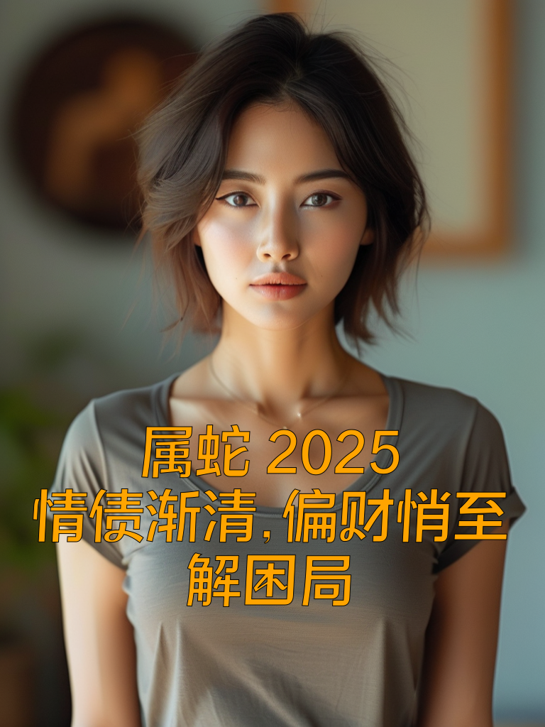 属蛇2025：情债渐清，偏财悄至解困局