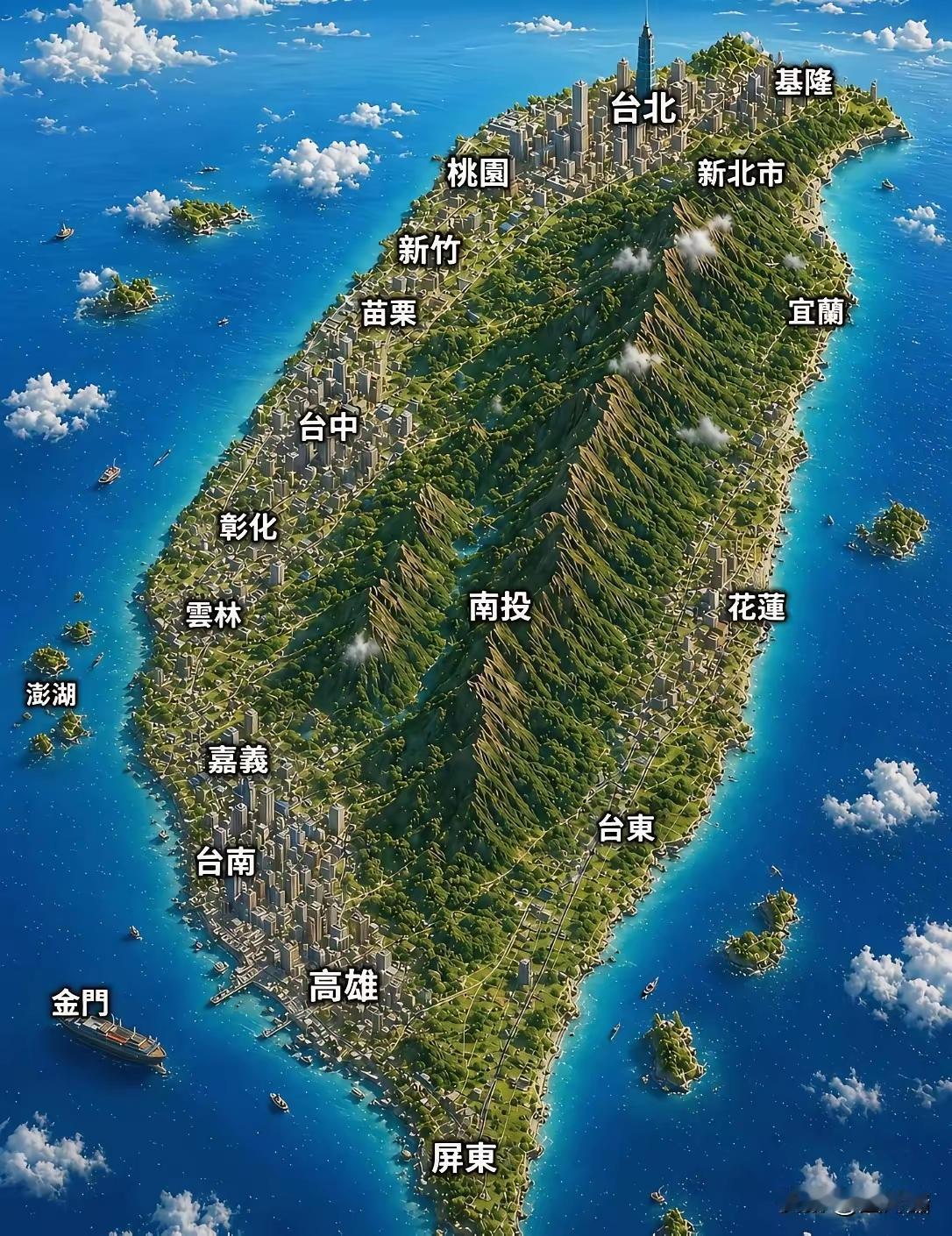 回来了，我最想带着家人去一趟日月潭。不知道你们想去哪里玩。