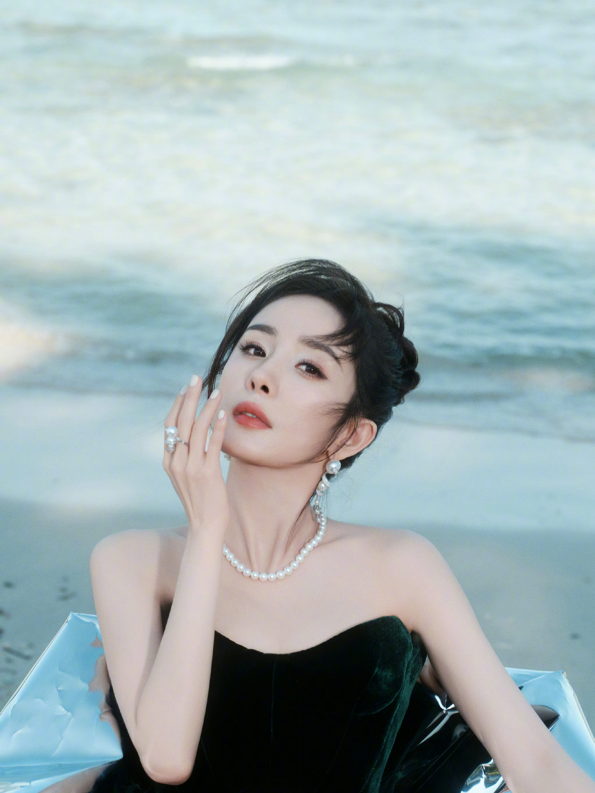 2023尖叫之夜优雅黑天鹅黑得漂亮✨