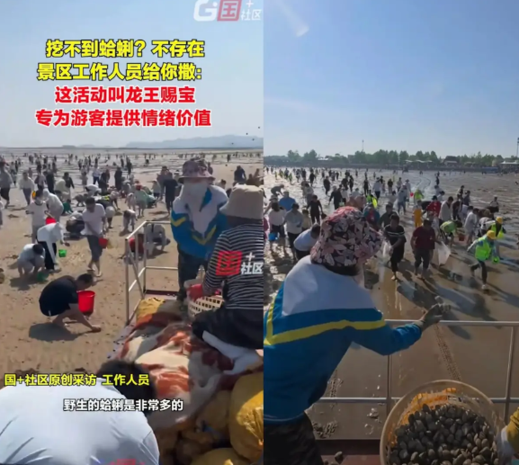 一觉醒来，赶海人集体沉默了!万万没想到，山东日照竟还有这样别出心裁的赶海方式