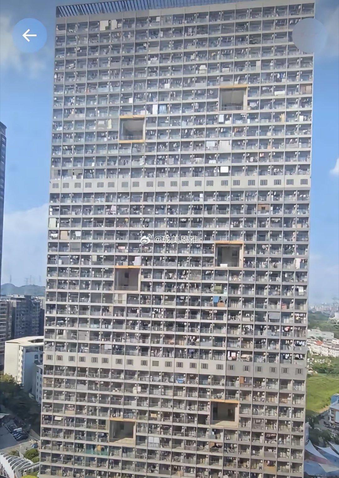 这是深圳公租屋不是香港对，你没有看错