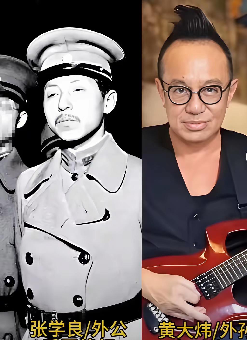 大家真的不要被误导了，黄大炜的亲外公其实不是少帅张学良。事实的真相应该是这