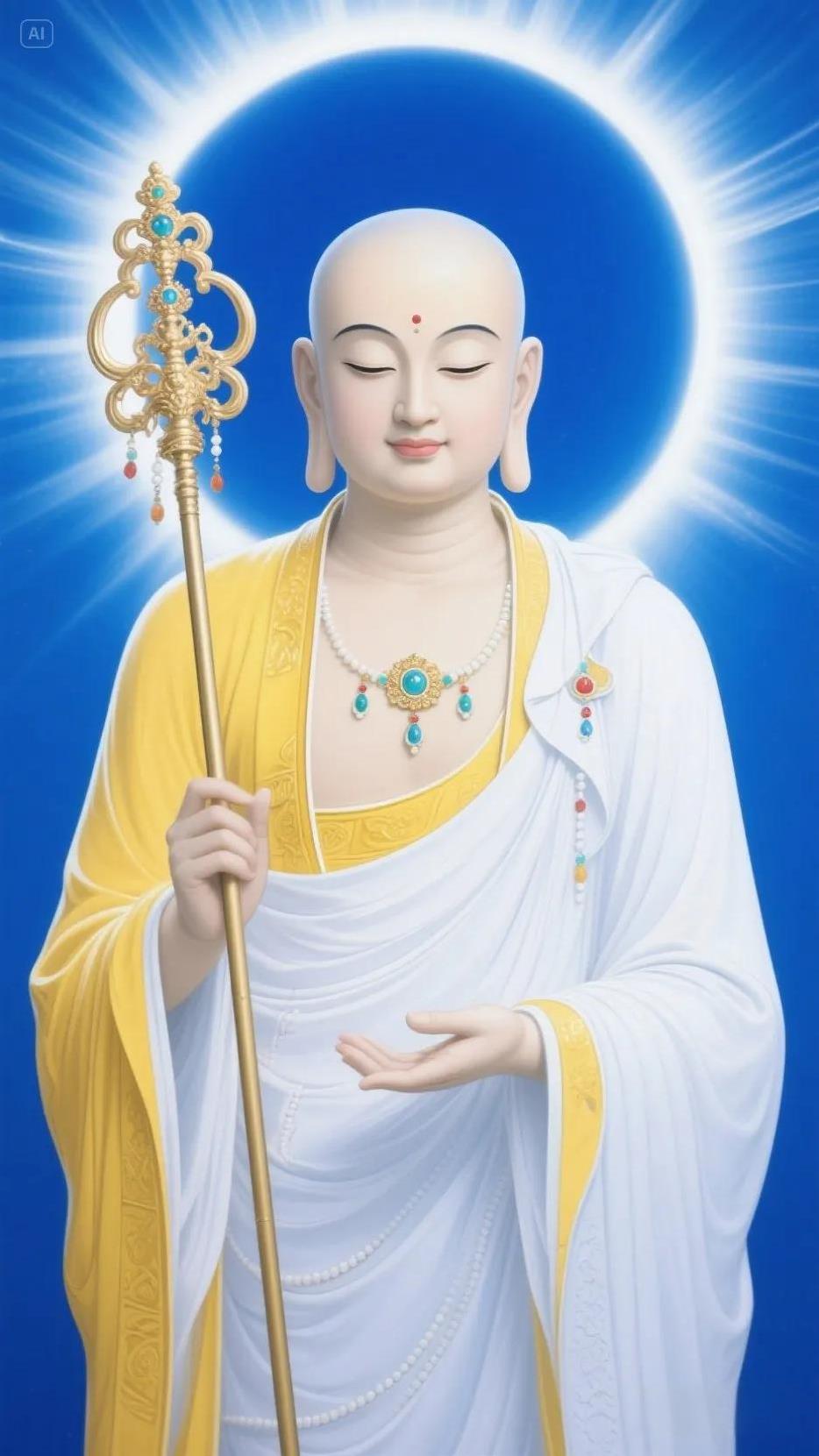 南无大愿地藏王菩萨铁围山，佛学上又称为铁轮山，围绕着须弥山之咸海四周之山，四围