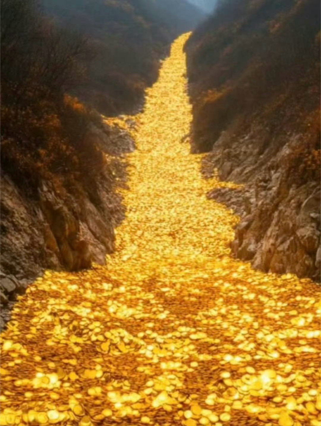 传说见到财富之路的人，一定会升官发财财源滚滚💰