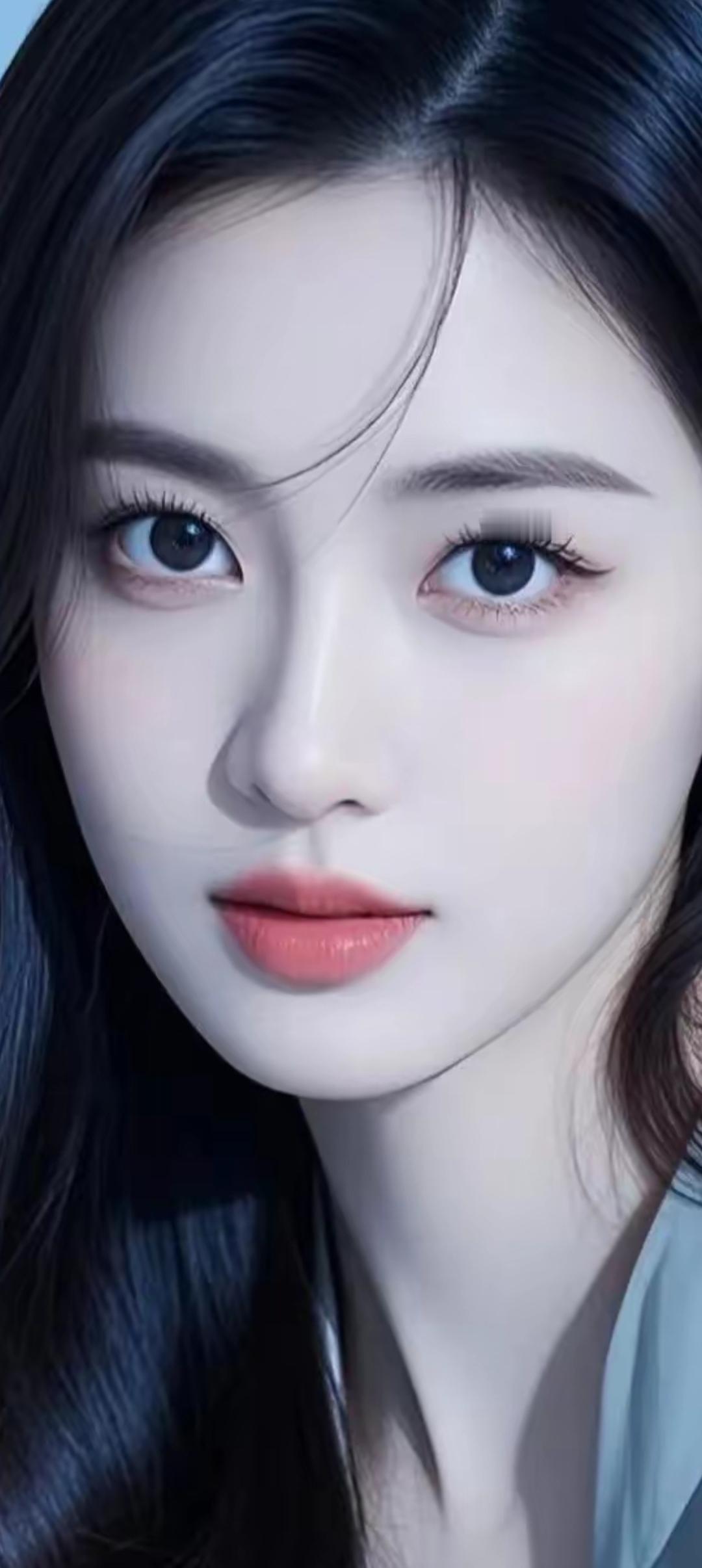 温柔蓝调，梦幻少女，唯美氛围，令人沉醉。
