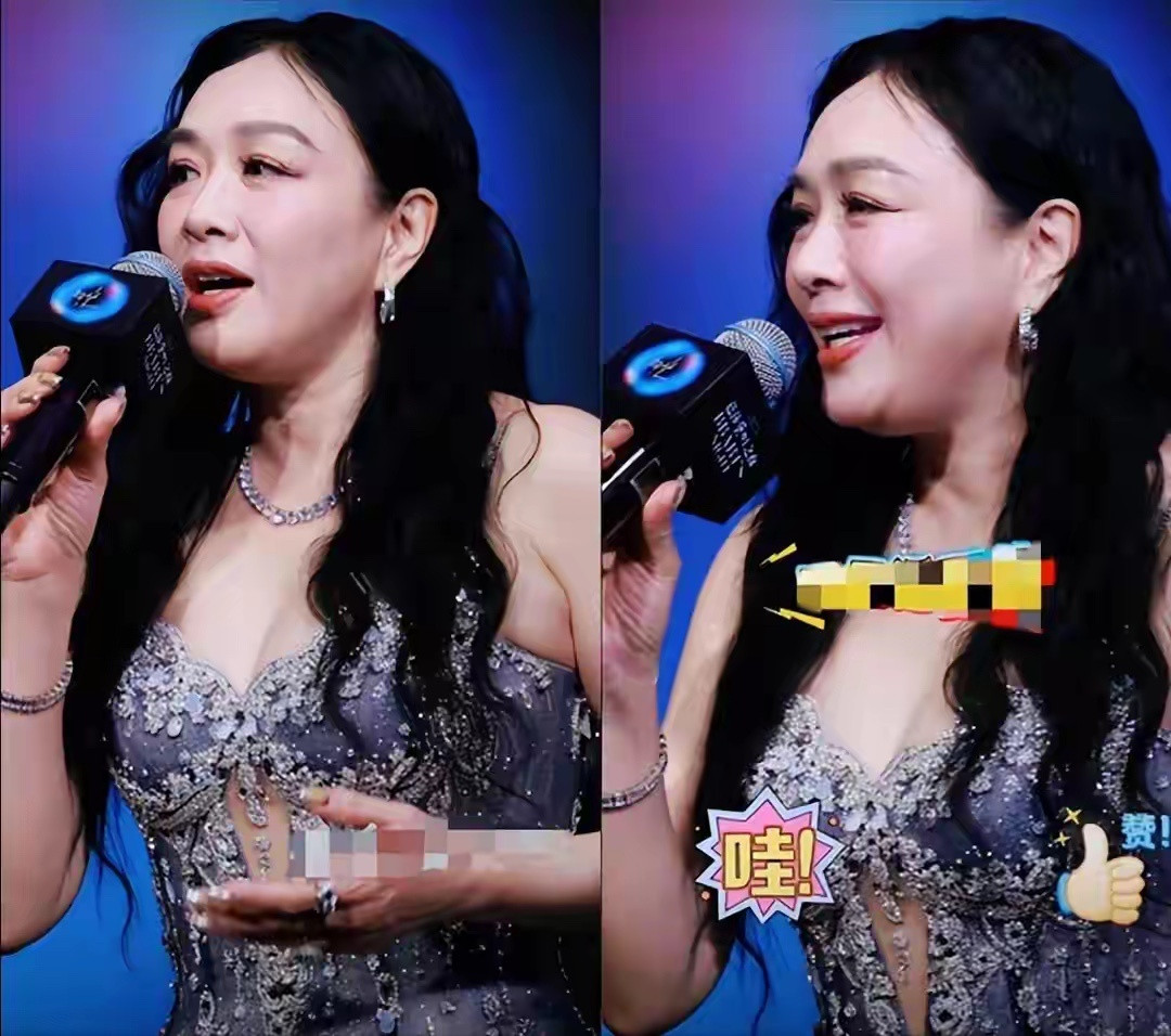 55岁钟丽缇中年发福！胖到180斤满身肥肉，网友：辣眼睛