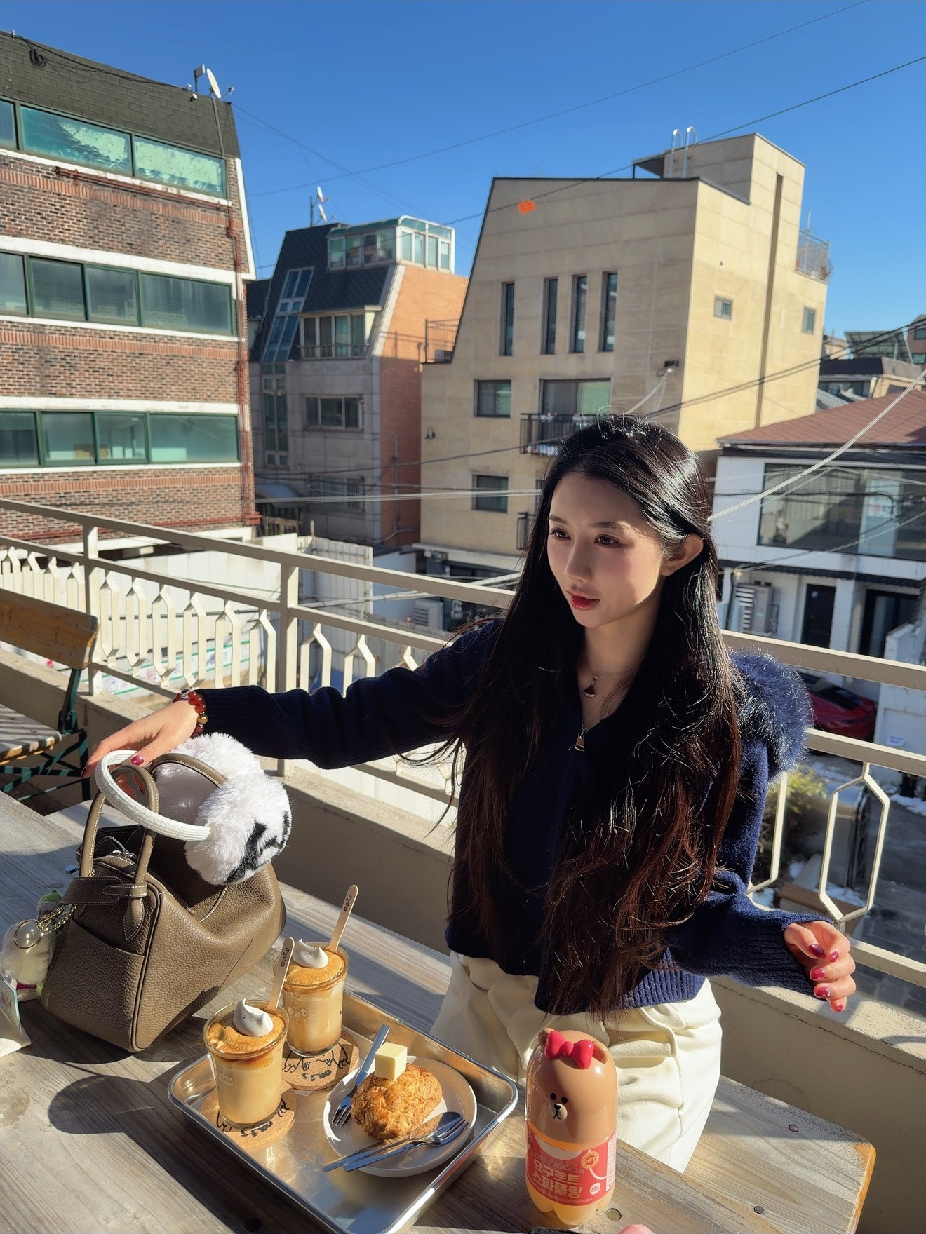 今日穿搭韩国·首尔