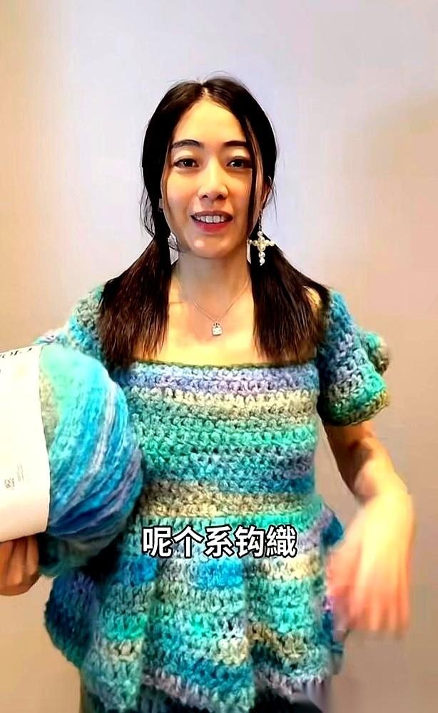 刷到甘比那身自己勾的泡泡裙，我先是笑，然后就沉默了。这玩意儿，夏天穿能捂出痱子