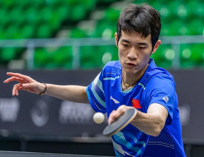 【20岁的陈俊菘，拿到单打八强名额】继林诗栋、温瑞博、陈垣宇之后，陈俊菘也进入了