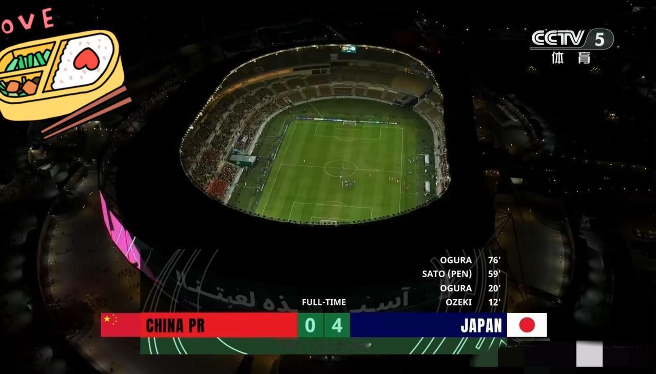 中国奥委会真是太懂人情世故了！今天中国U23男足在亚洲杯决赛中以0：4不敌日本