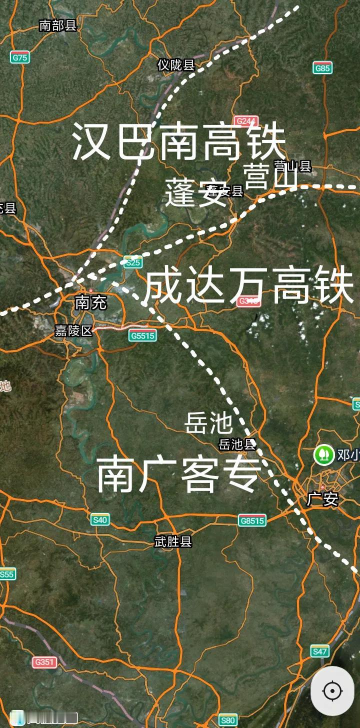 发展川东北，时速350公里的成达万高铁倍受川东北的遂宁和南充还有达州和巴中等地人