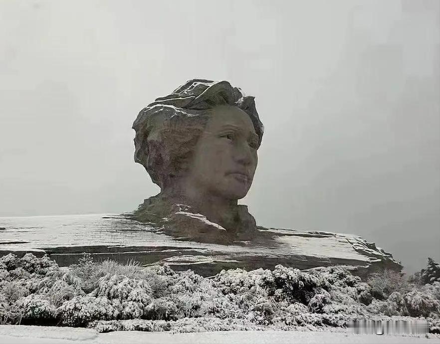 冰雪长沙，诗意盛景家人们，最近湖南迎来了一场大雪！那景象，简直绝了。长沙城橘子