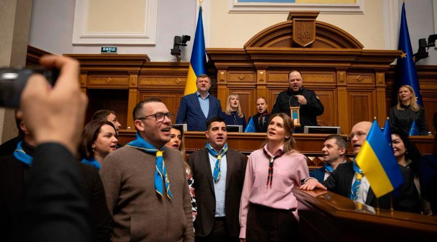 乌克兰国家反腐败局调查发现乌克兰最高拉达议员“收钱”投票。乌克兰国家反