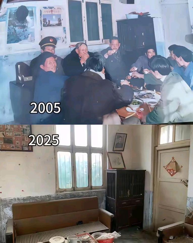 老人走了家就散了