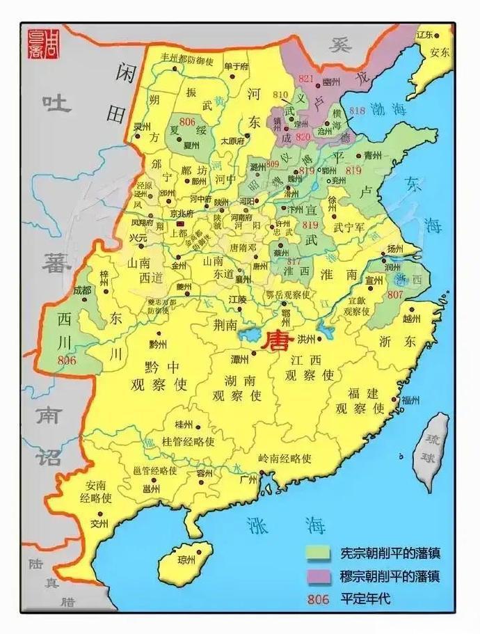 广东、江西、福建这几个地方，从唐朝到现在，行政区划几千年都不带变的​​​