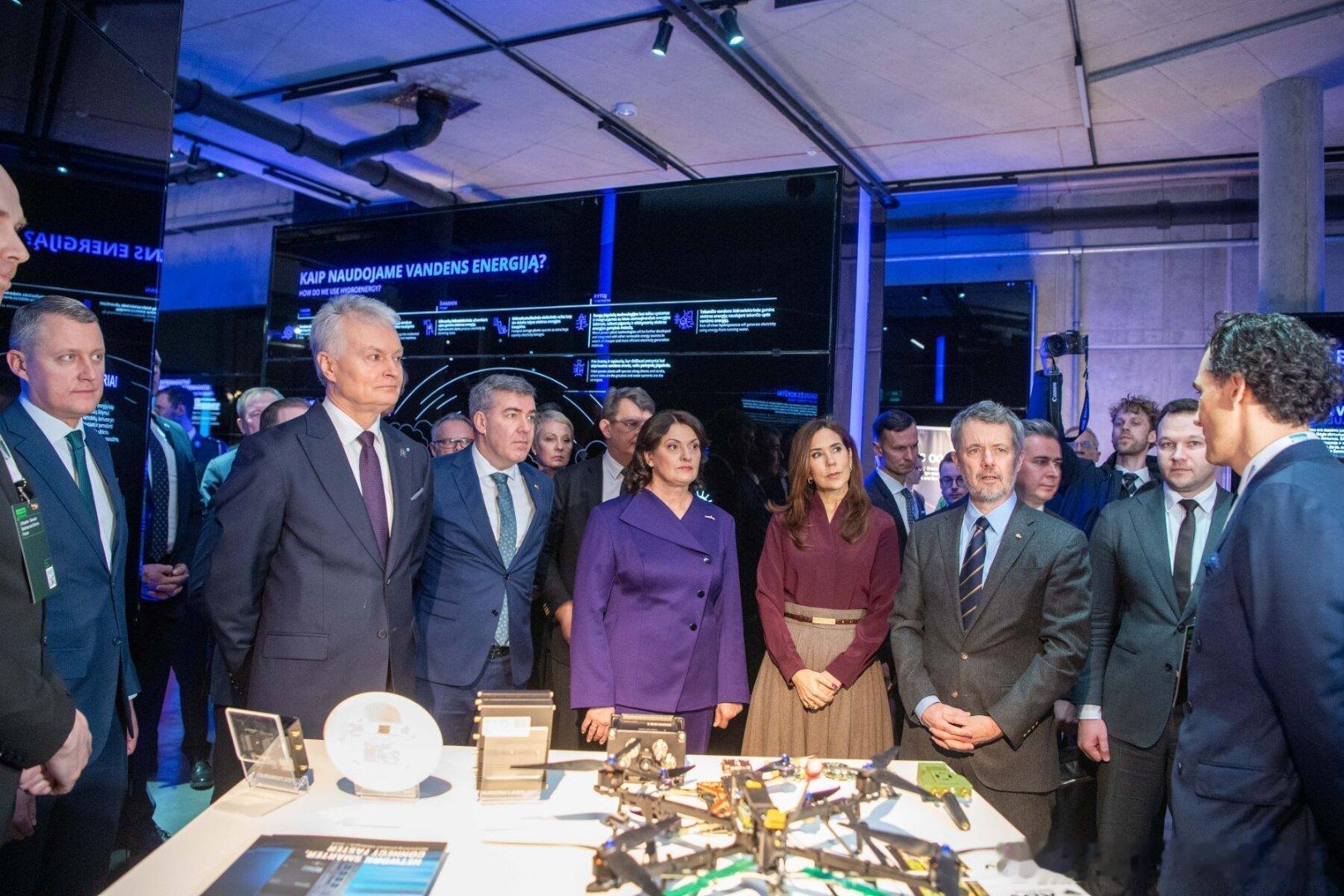 新闻2026.1.29丹麦国事访问立陶宛Day2，分别参观立陶宛能源与技术