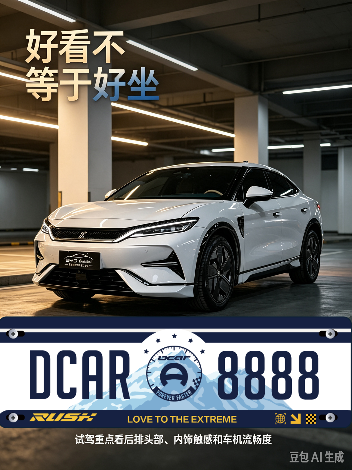 比亚迪宋LEV是中型纯电轿跑SUV，外观动感，后驱版本驾驶质感不错，续航扎实，快充效率高。溜背造型压