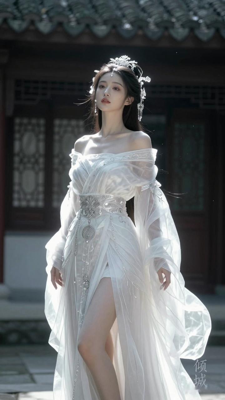 仙气飘飘的汉服仙女，古典与现代的完美结合