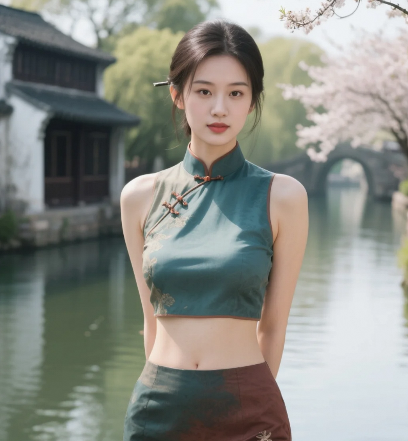 在江南水边，遇见最温柔的自己