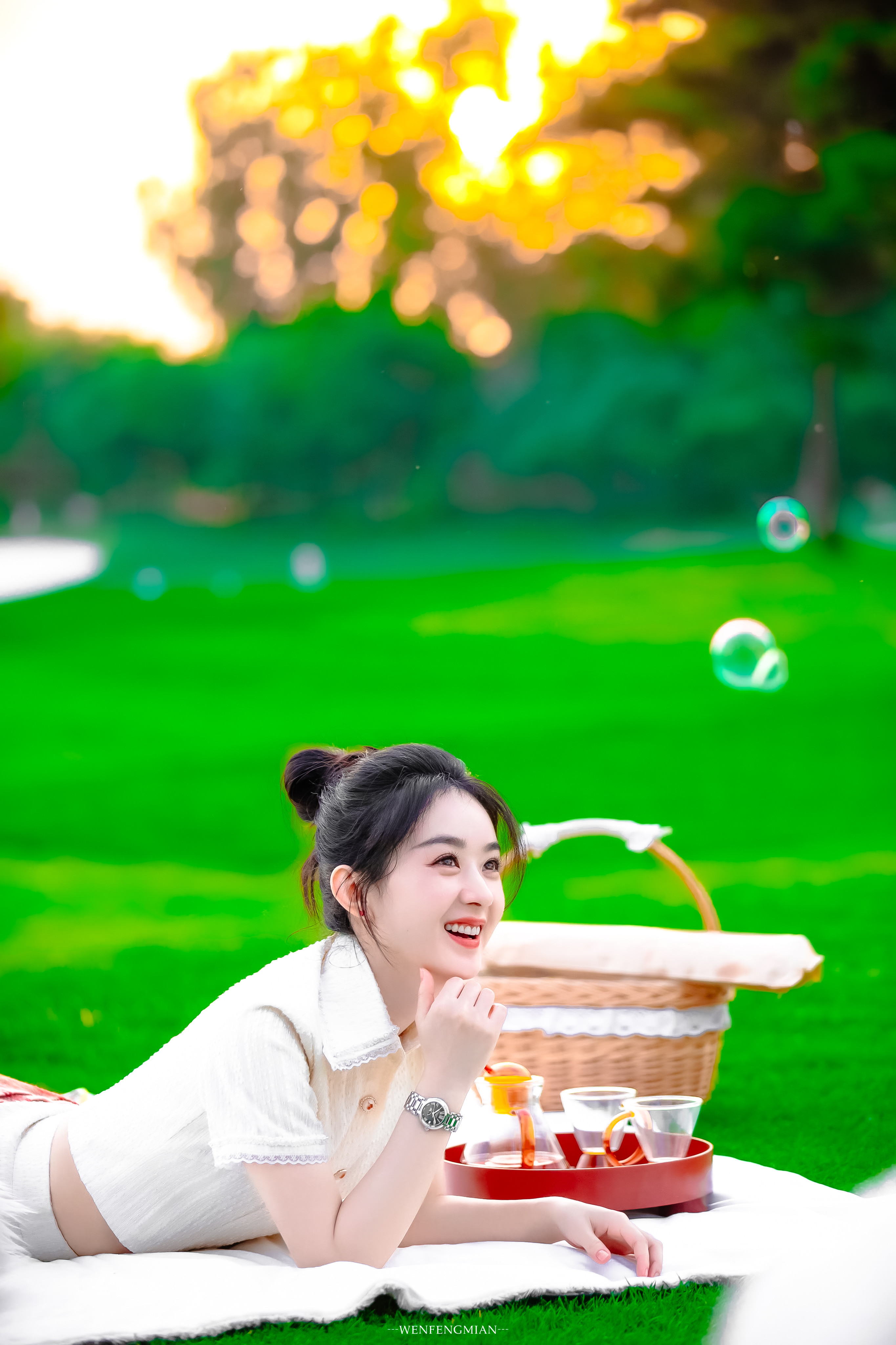 一起感受夏天赵丽颖🚫二改可当头像