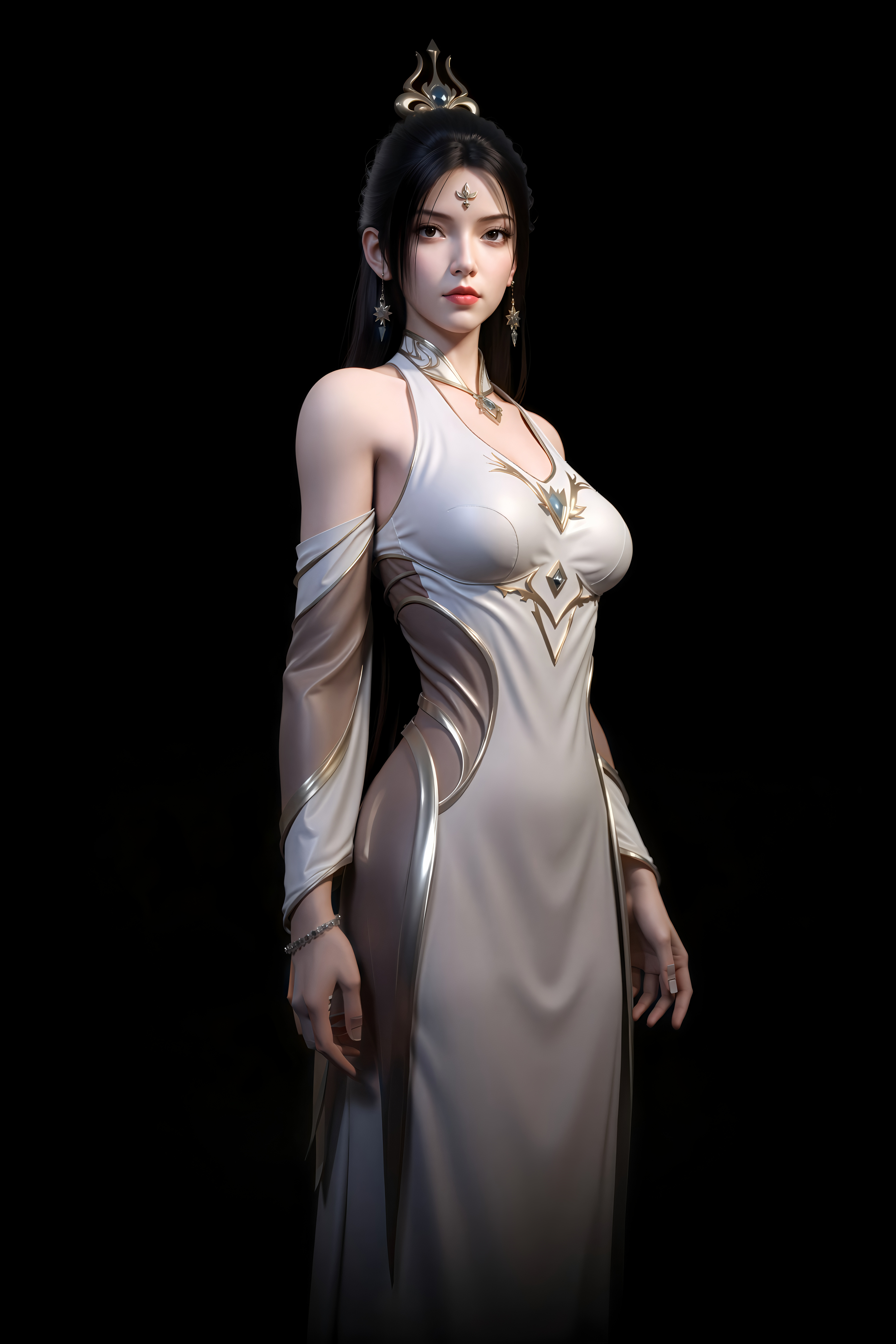 国漫女神｜《仙武传》姬凝霜壁纸：前世为正阳宗清冷圣女，今生转世为瑶池神女，最终证