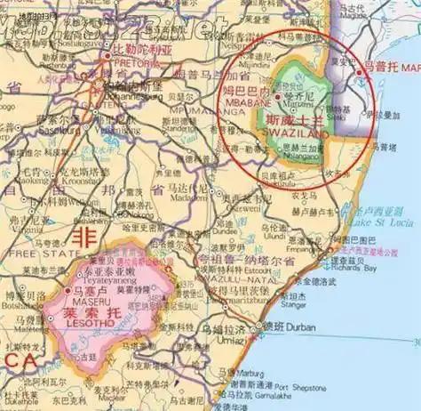 最近很多网友问一个特别有意思的问题：南非为什么允许斯威士兰存在？斯威士兰这个