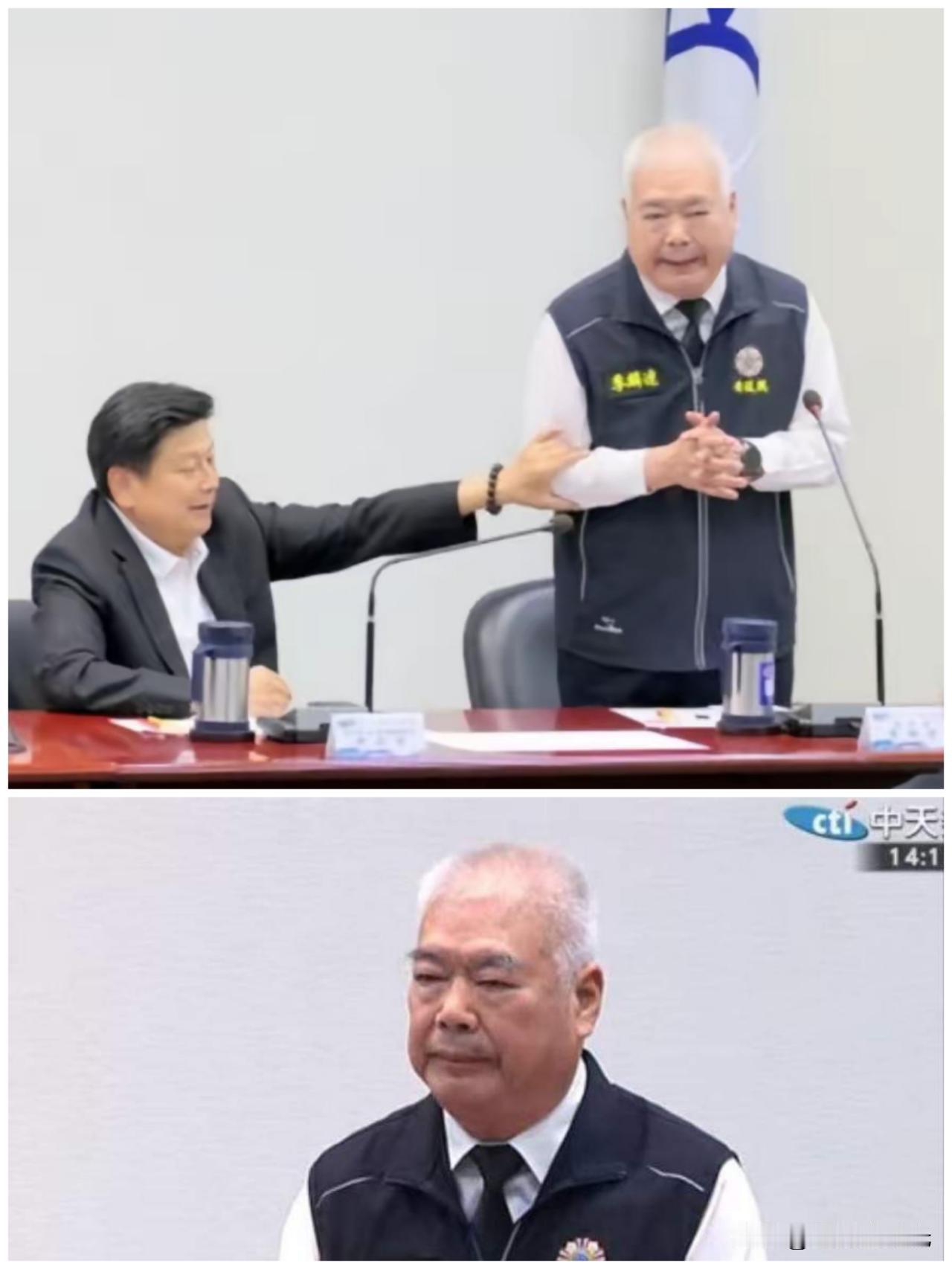 作为堂堂的国民党副主席季麟连，就因为在中常会上用“如果”两个字，警告韩国瑜和徐巧