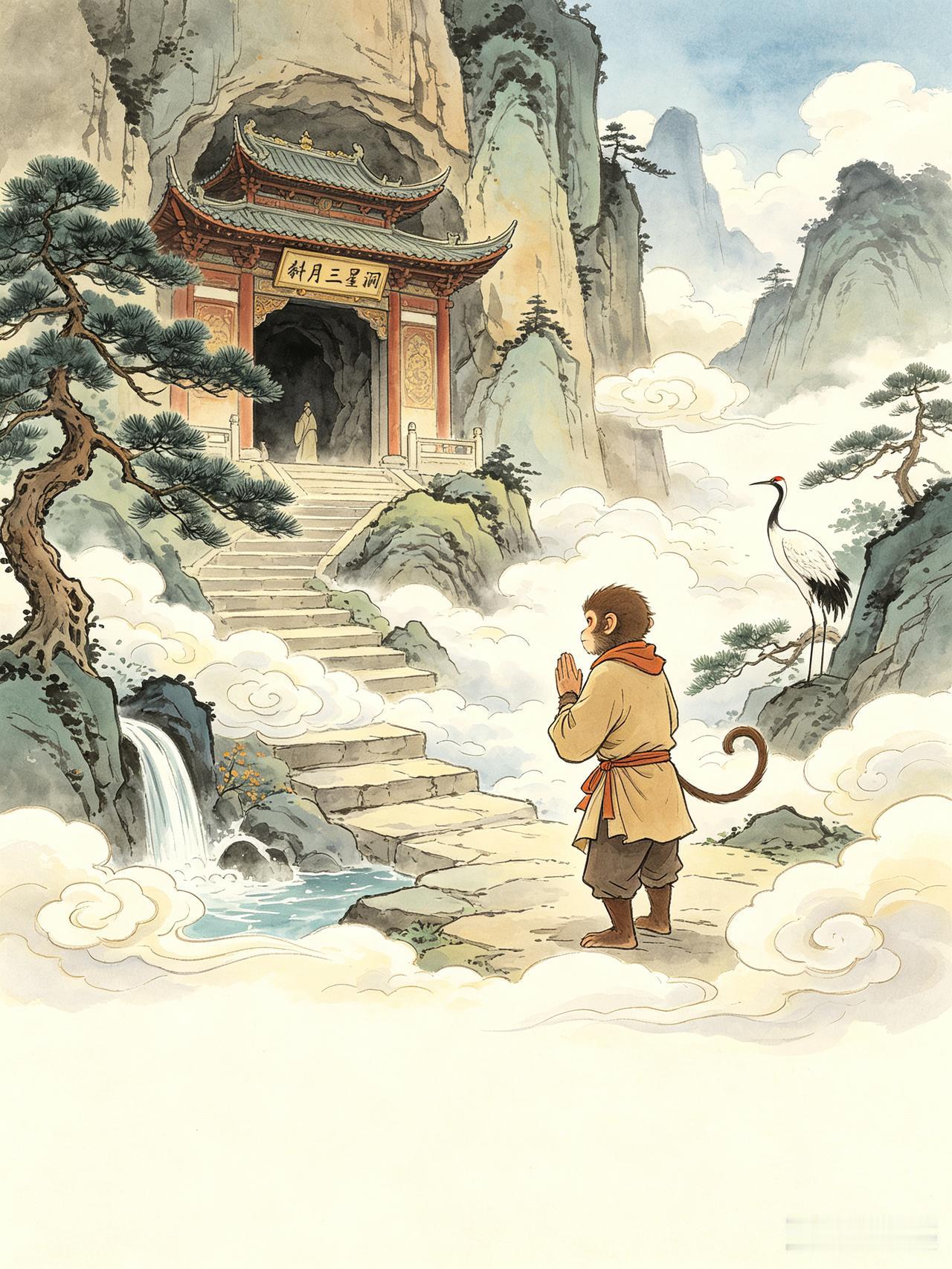 西游记：孙悟空十大原型之一，竟是三国演义中的这位枭雄看《西游记》中孙悟空去求