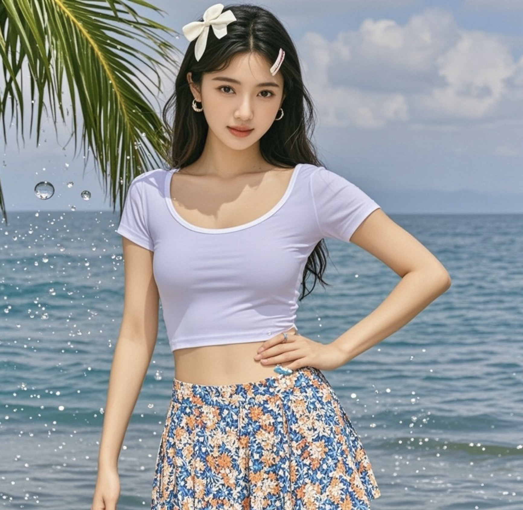 美眉热辣比基尼秀，曲线玲珑尽显诱惑