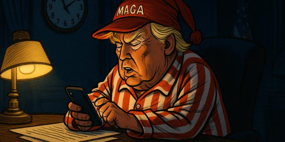 美国媒体12月3日报道：当地时间周一晚上，特朗普总统花了五个小时在真相社交Tru