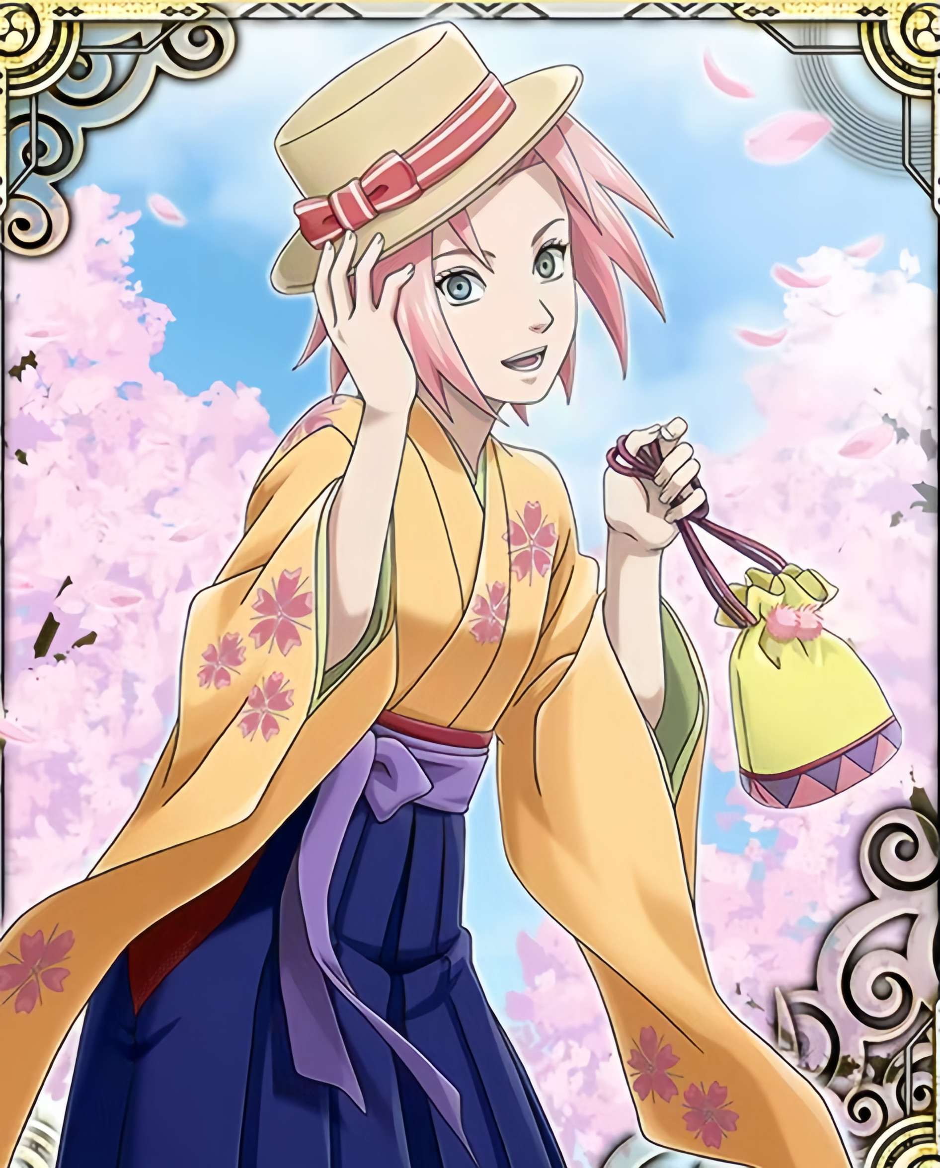 小樱&雏田火影忍者『疾风乱舞』插图分享