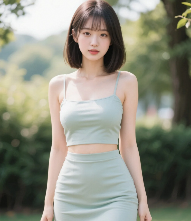 置身自然美景，用笑容治愈着这纷繁复杂的世界