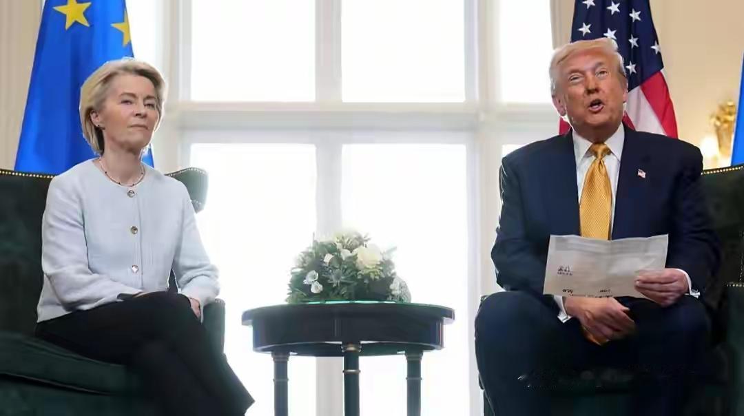 美国最近的关税操作把欧盟整得有点懵。先是最高法院裁定之前的关税不合规，特朗普当天