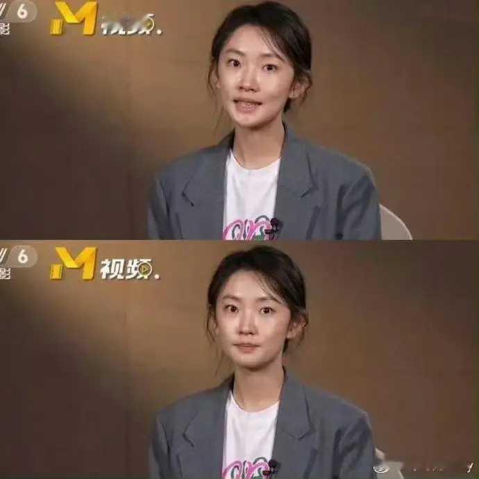 这位姑娘真实在，据说央视要求她素颜出镜，她就这么大方