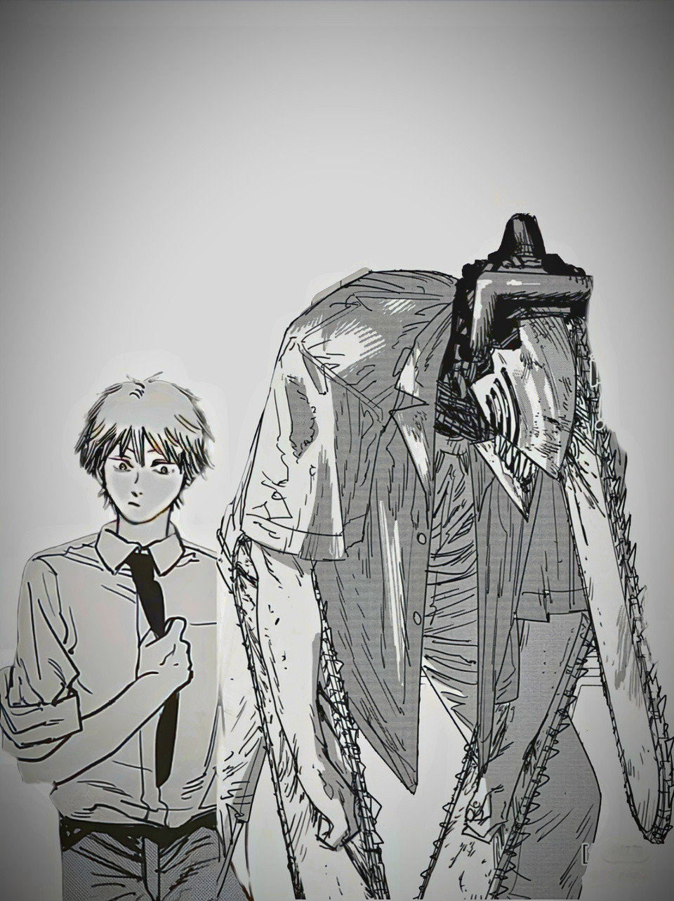 变身前和变身后