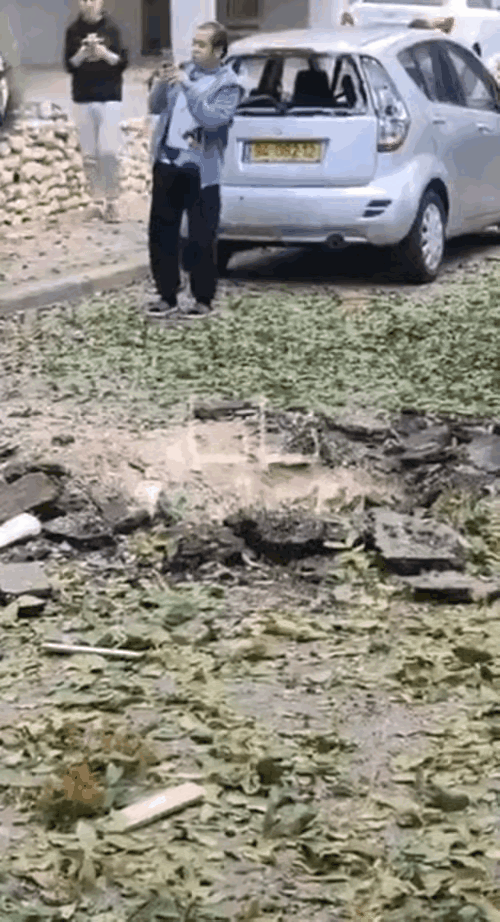 伊朗的第55轮轰炸，产生的效果也是很明显的，破坏力也是很大的，特拉维夫这座城市也