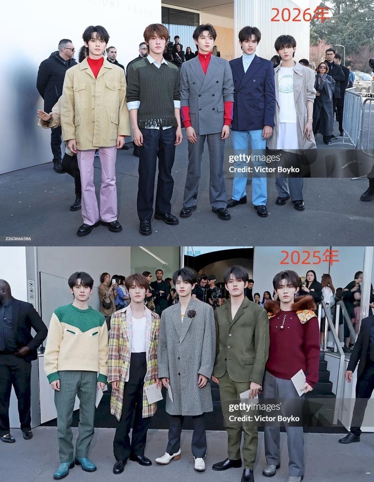 本来不认识这个团，因为昨天俩女的争待遇，结果和这5个小孩坐一起，知道他们了，确实