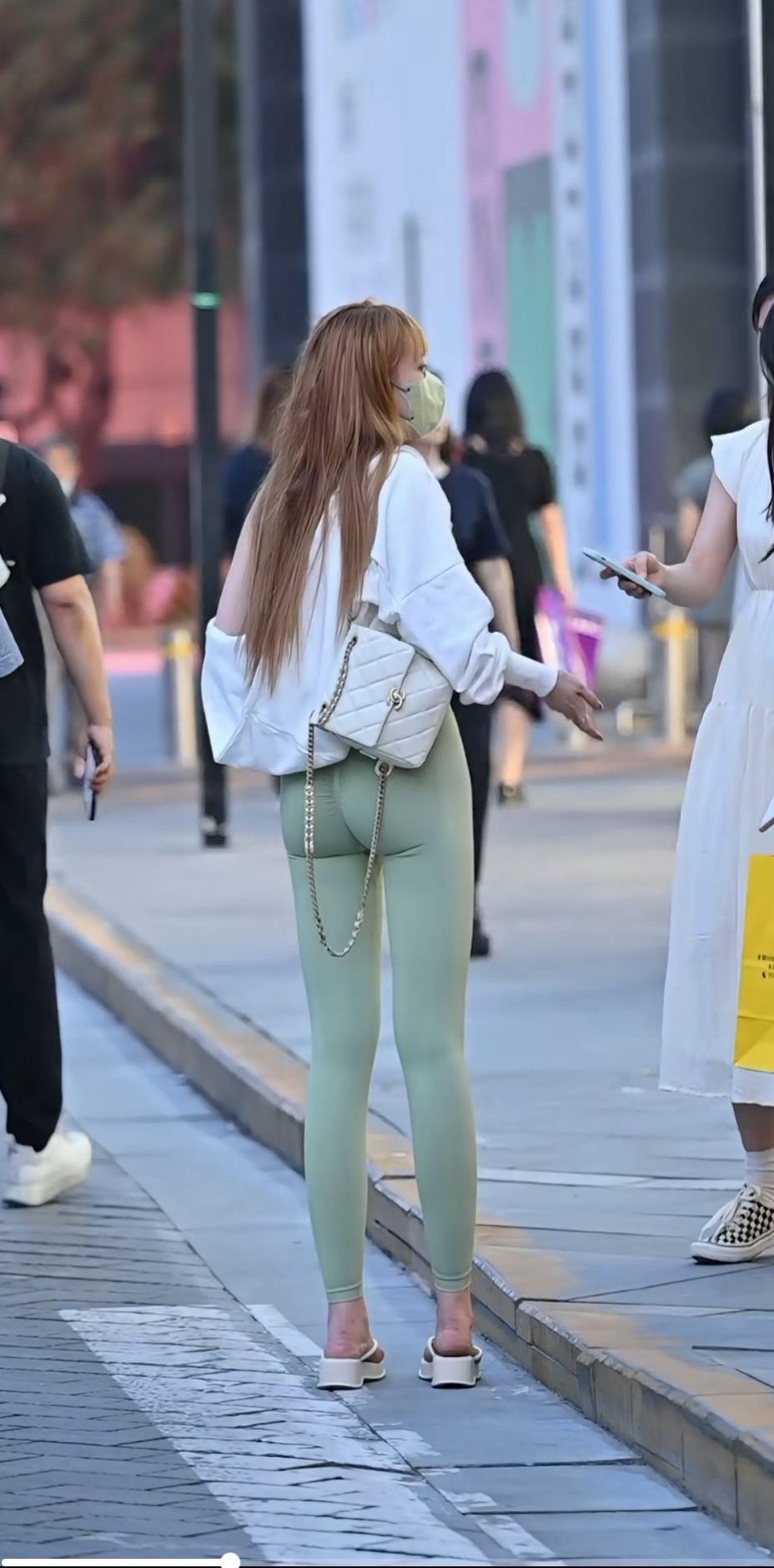 街头随拍 清纯女神 漂亮的裙子 美女