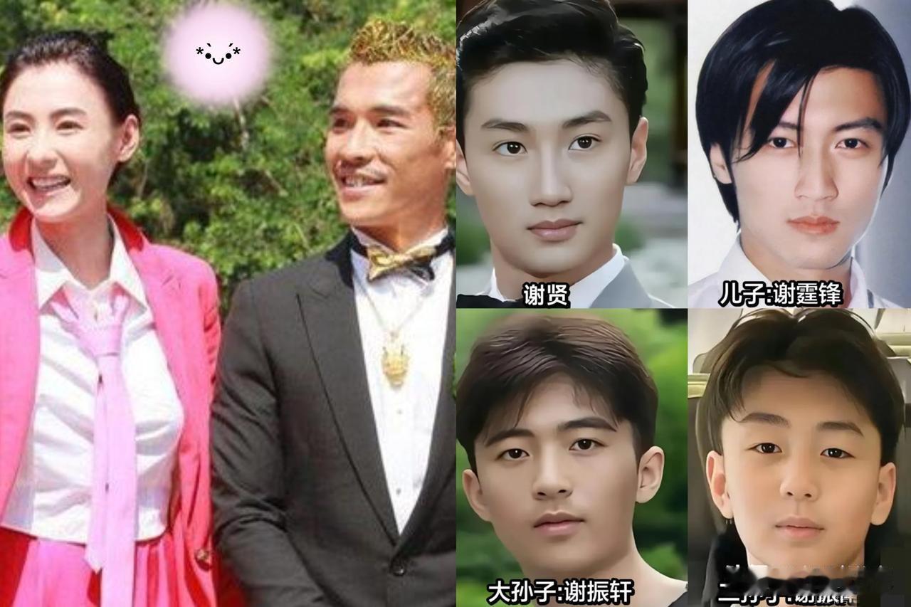 遗传真是玄学，谢霆锋的儿子Lucas的颜值，被舅舅毁了，​明明爸妈都是