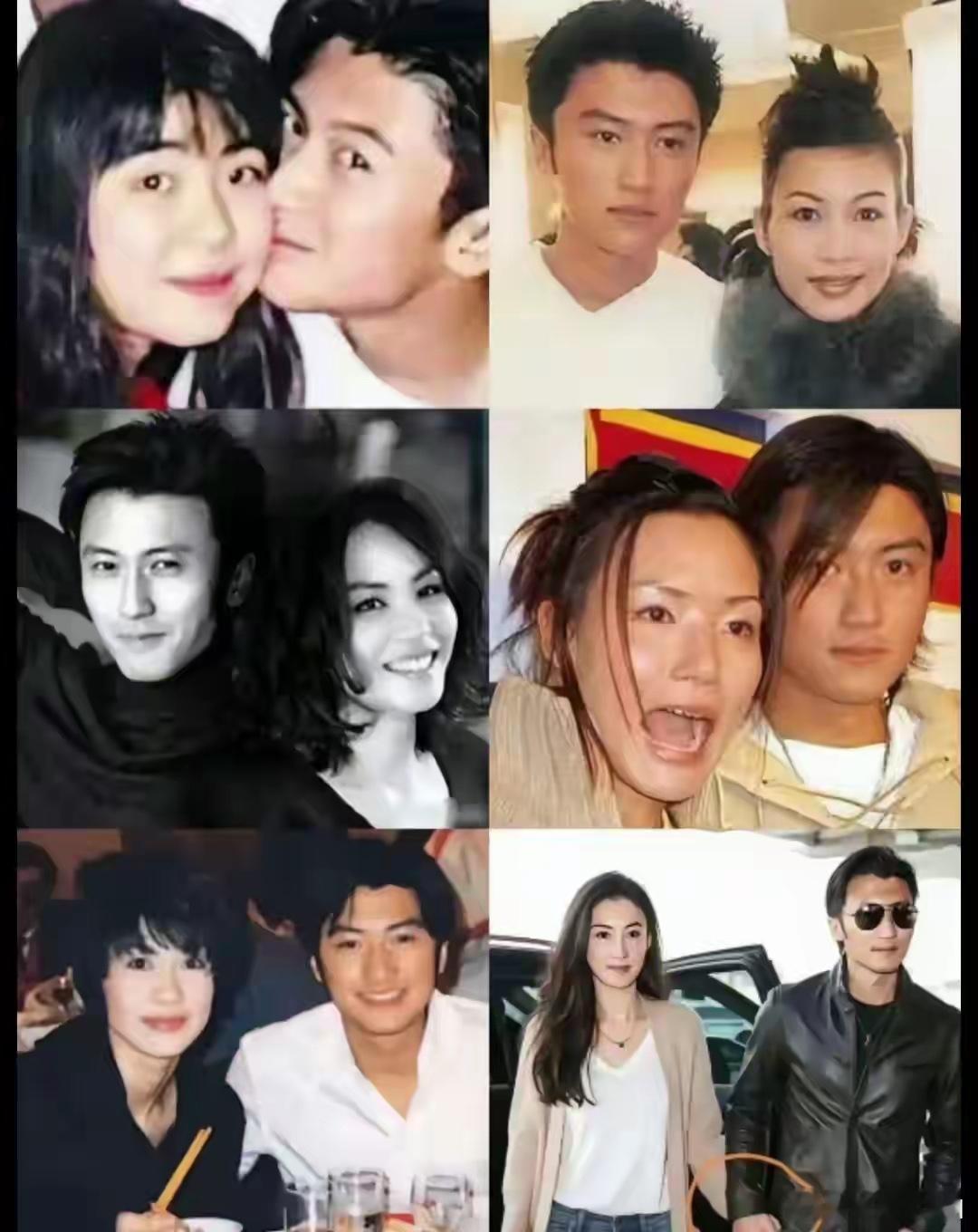 扒了下谢霆锋的历任女友，不得不说谢霆锋一直以来都是喜欢姐姐的，除了张柏芝其他都是