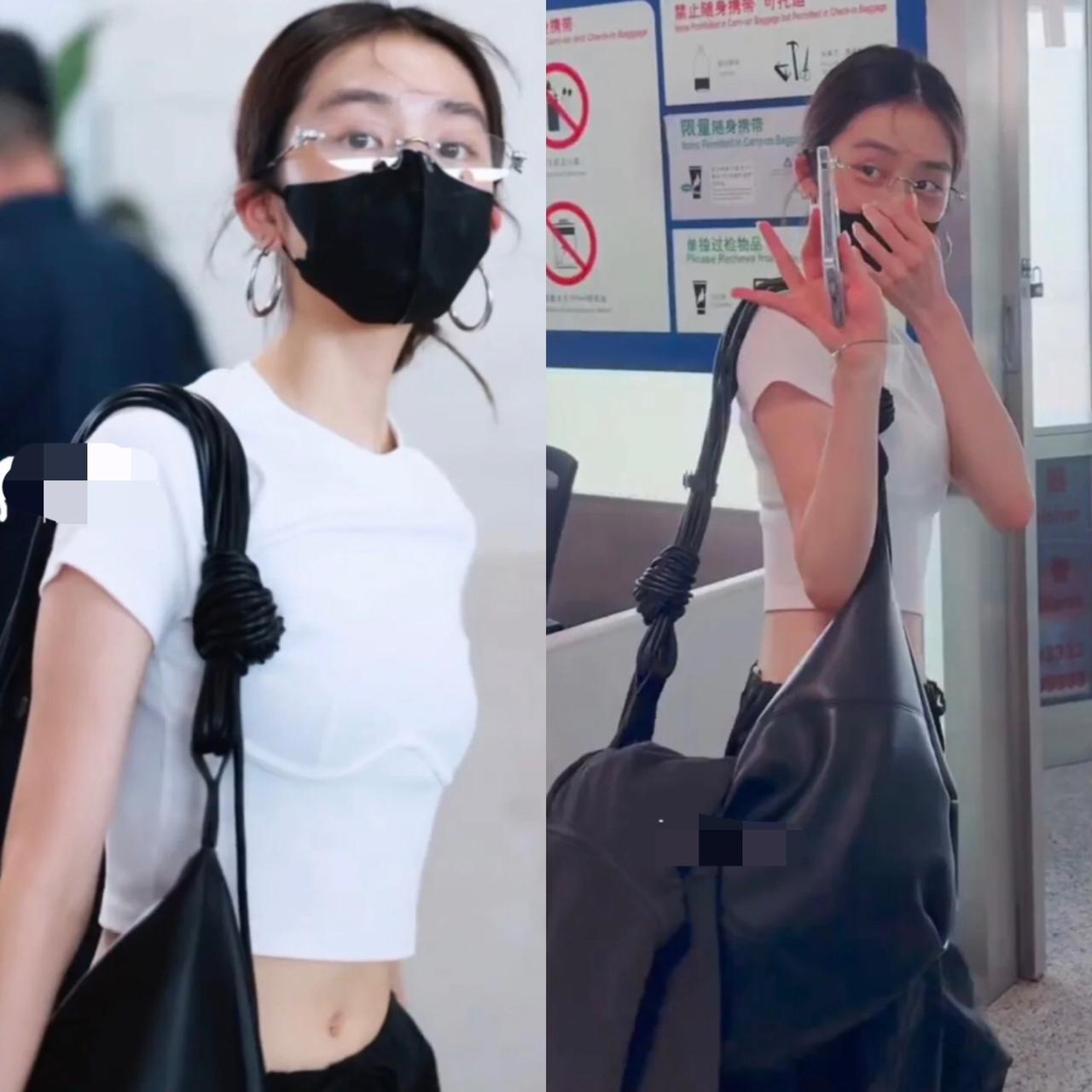 这才是真少女！星二代里黄多多气质是真好，她本温婉乖乖女模样，但穿搭总往有点