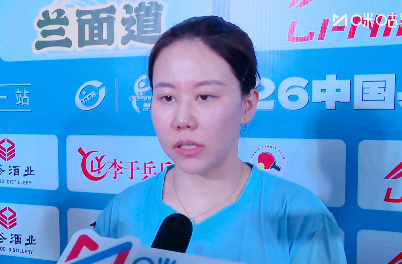 乒超联赛：记者挖坑，陈幸同高情商避开？同同说：单打打成这样也算正常，好久